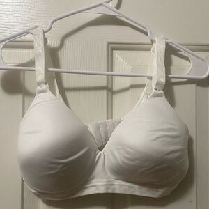 Warner's White Seamless Comfort Bra - Smooth Support
